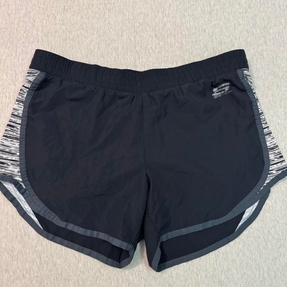 Skechers Women's Black and Grey Shorts